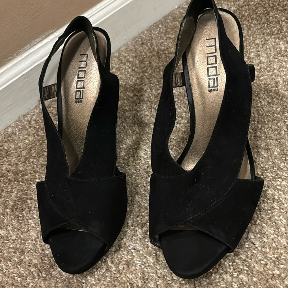 Black Suede dress shoes